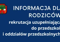 19- 23 maja – rekrutacja uzupełniająca do przedszkoli i oddziałów przedszkolnych w szkołach podstawowych - zdjęcie główne