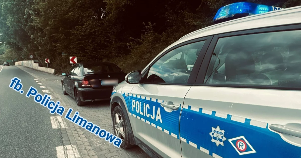 18-latek bez uprawnień kierował niesprawnym BMW