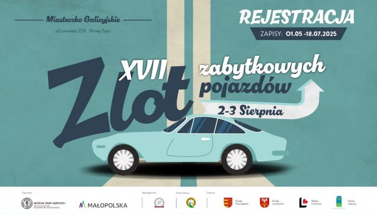 „Zlot Zabytkowych Pojazdów” – zgłoś swój udział w wydarzeniu