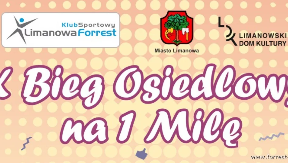 X Bieg Osiedlowy na 1 Milę już 1 czerwca! - zdjęcie 1