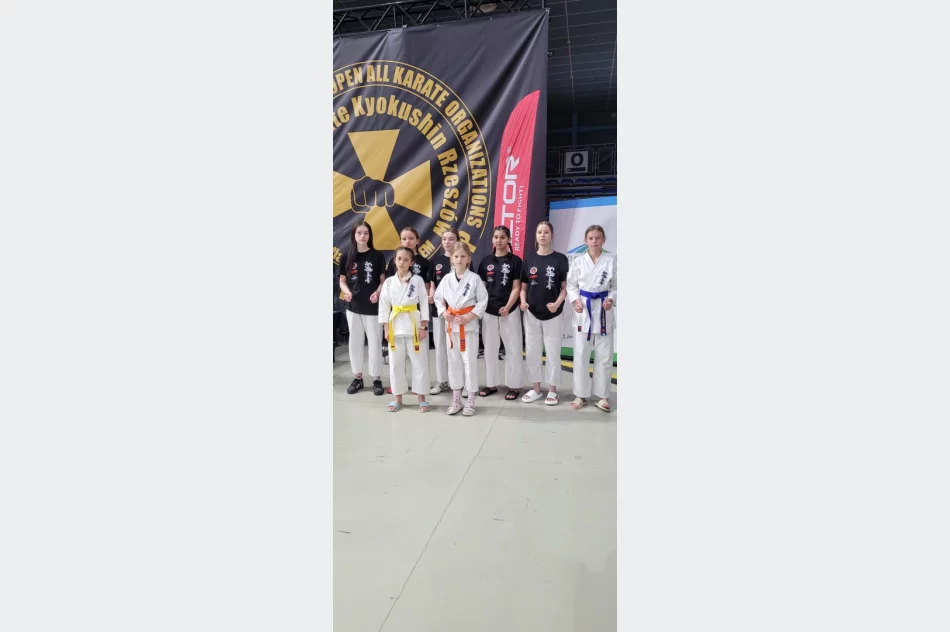 ​Carpathia Karate Cup 2025: Sukcesy młodych zawodniczek z klubu​ Karate Kyokushin Stara Wieś - zdjęcie 2