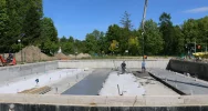 Trwają prace nad modernizacją otwartego  basenu kąpielowego - zdjęcie 2