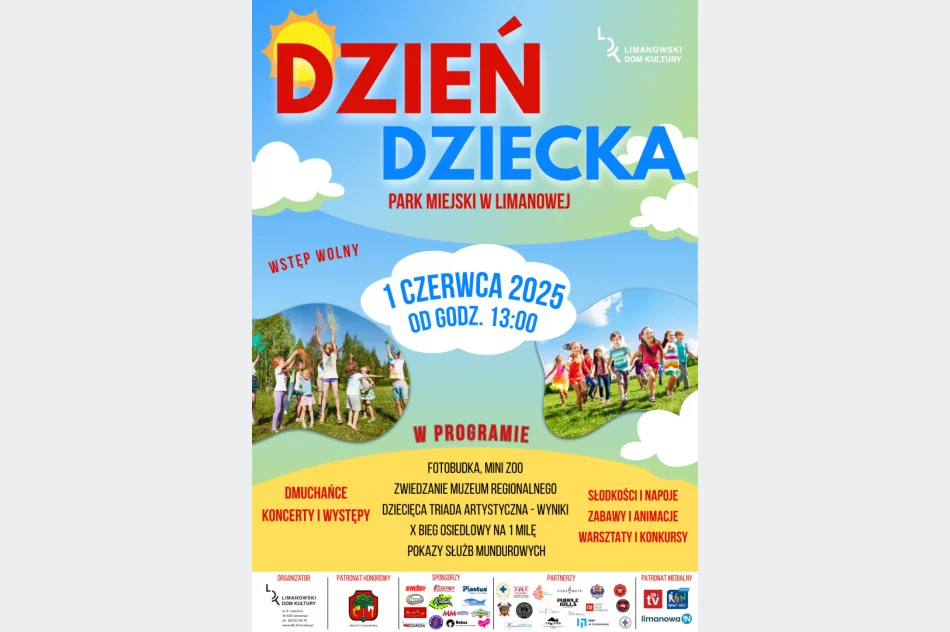 DZIEŃ DZIECKA 2025 - 1 czerwca zapraszamy do Parku Miejskiego! - zdjęcie 2