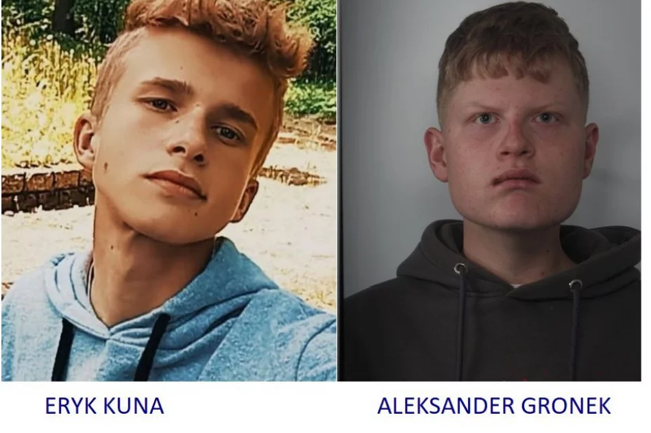 Policja poszukuje 17-letniego Eryka Kuny. Może przebywać z drugim poszukiwanym - zdjęcie 2