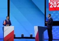 Trzaskowski i Nawrocki m.in. o Ukrainie, ale także o "ustawkach" i "półświatku" - zdjęcie główne
