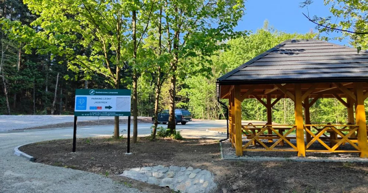 Nowy parking leśny - z myślą o turystach