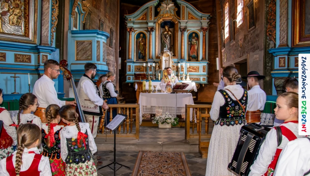 Regionalna Eucharystia z udziałem zespołu Mali Łostowianie