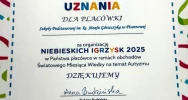 II miejsce Szkoły Podstawowej w Pisarzowej za kreatywność w ramach „ Niebieskich Igrzysk" - zdjęcie 2