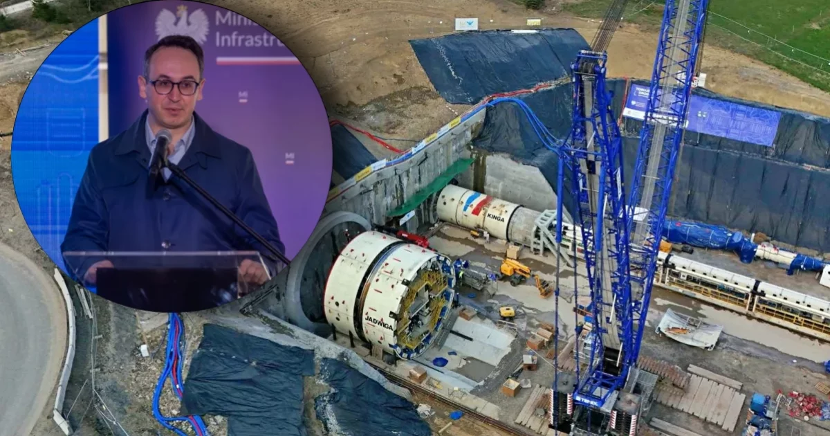 Minister infrastruktury Dariusz Klimczak z wizytą na Limanowszczyźnie
