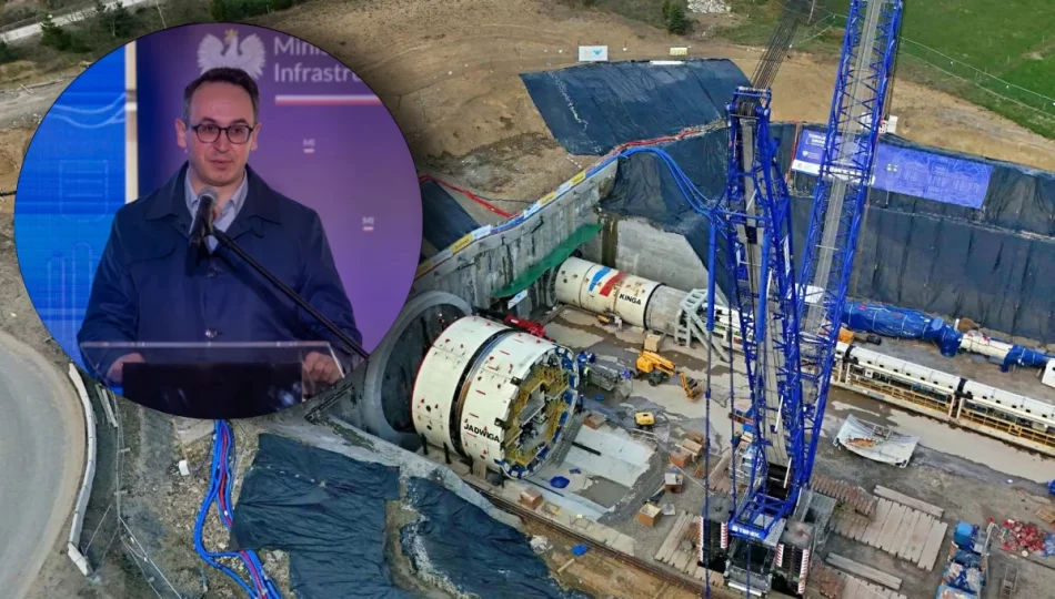 Minister infrastruktury Dariusz Klimczak z wizytą na Limanowszczyźnie  - zdjęcie 1