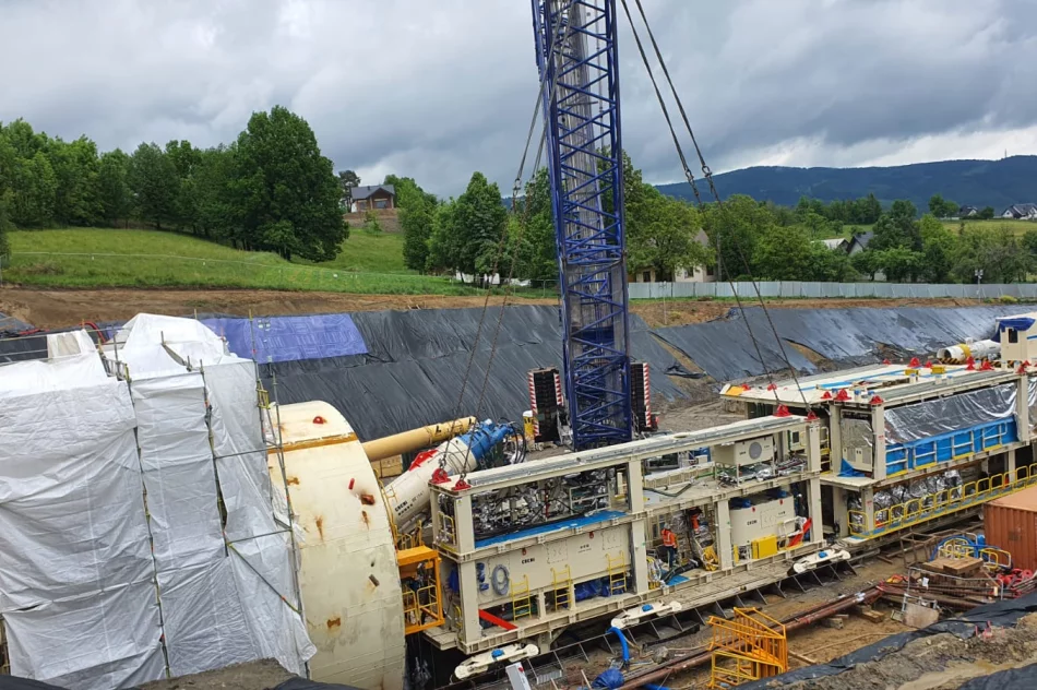Prawie 300 metrów tunelu. Druga tarcza TBM ruszy w czerwcu - zdjęcie 5