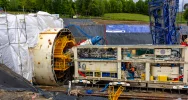 Tunel coraz dłuższy. „Kinga” wydrążyła już 750 metrów - zdjęcie 1
