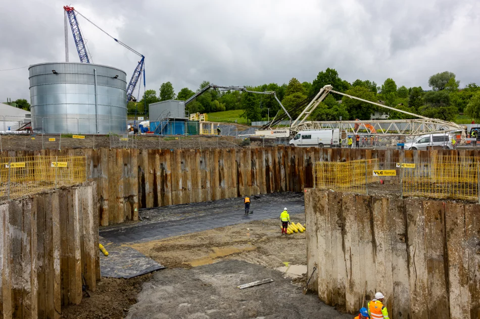 Podłęże-Piekiełko: postępy przy drążeniu tunelu pod Pisarzową - zdjęcie 3