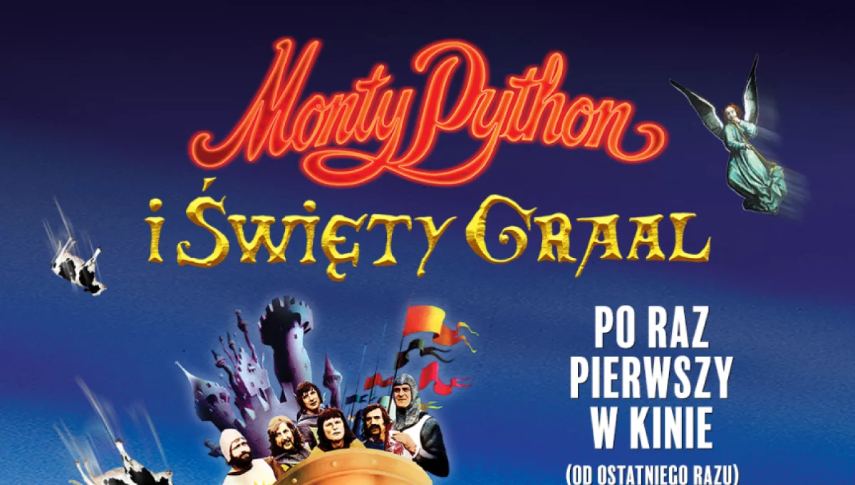 „Monty Python i Święty Graal” wraca po 50 latach! Zobacz kultową komedię w kinie – pierwszy raz w Polsce!