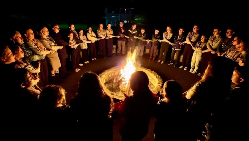 Harcerski biwak: zuchy i harcerze uczyli się, czym jest „bezpieczna przystań” - zdjęcie 1