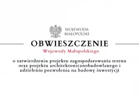 Obwieszczenie Wojewody Małopolskiego - 30.05 - zdjęcie główne