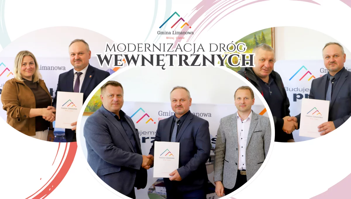 Modernizacja dróg wewnętrznych w Gminie Limanowa