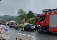 Trzy kolizje drogowe w powiecie limanowskim - zdjęcie główne