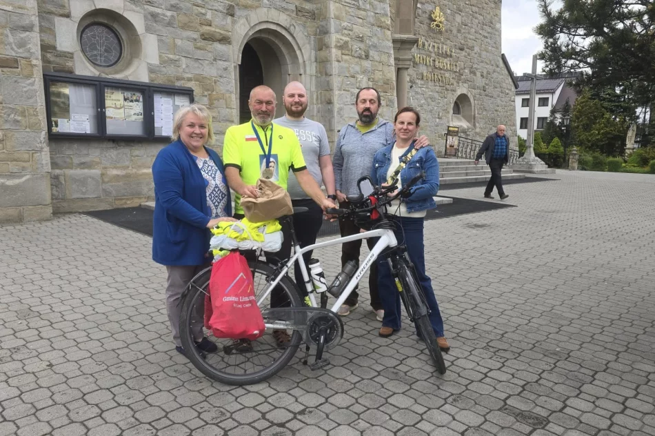 Przejechał 7 tys. km podczas rowerowej pielgrzymki - zdjęcie 2
