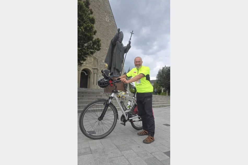Przejechał 7 tys. km podczas rowerowej pielgrzymki - zdjęcie 3