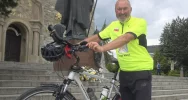 Przejechał 7 tys. km podczas rowerowej pielgrzymki - zdjęcie 3