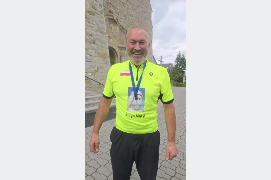 Przejechał 7 tys. km podczas rowerowej pielgrzymki - zdjęcie 4