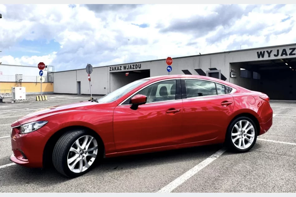 Mazda 6 Sedan 2.5 192 KM Automat | Full Opcja | 2017 | Czerwona - zdjęcie 6