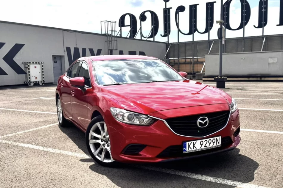 Mazda 6 Sedan 2.5 192 KM Automat | Full Opcja | 2017 | Czerwona - zdjęcie 7