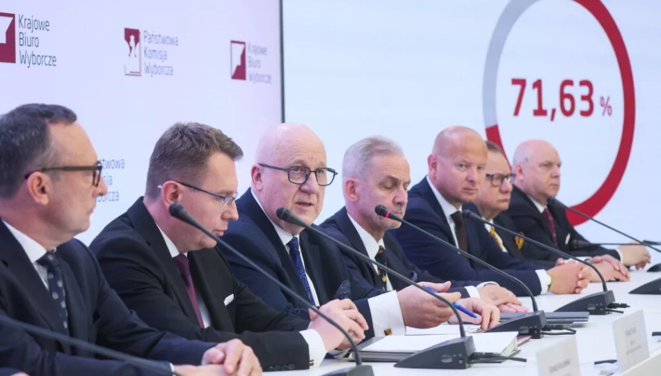 Państwowa Komisja Wyborcza ogłosiła wybór Karola Nawrockiego na prezydenta RP - zdjęcie 1