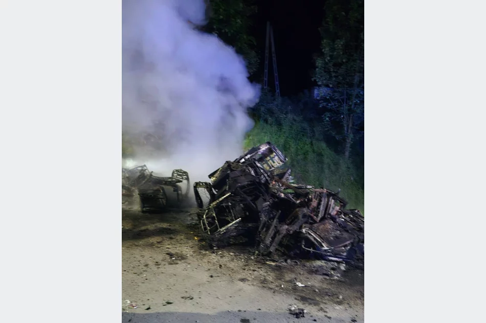 Kolejny pożar foteli samochodowych - to już piąta interwencja w tym roku - zdjęcie 3