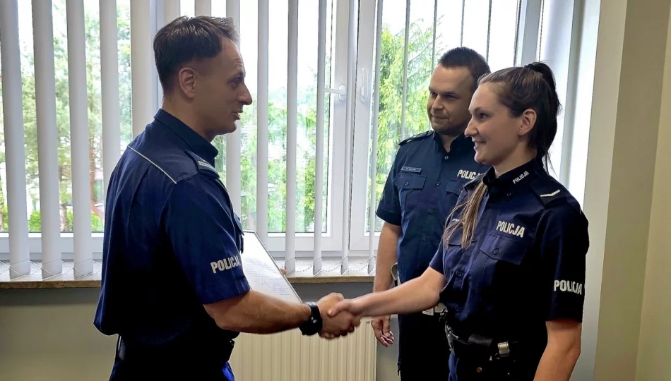Sierżant Marta Wielowska wyróżniona za wyniki w nauce - zdjęcie 1