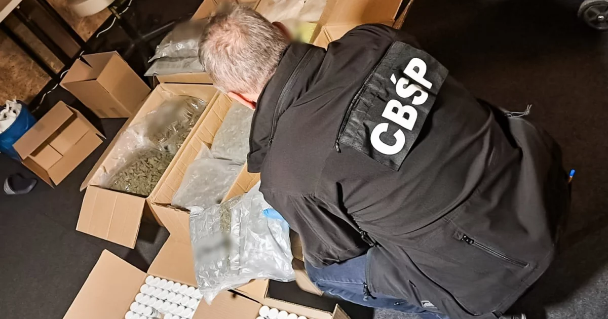 CBŚP zlikwidowało grupę przestępczą i zabezpieczyło narkotyki warte 2 mln zł