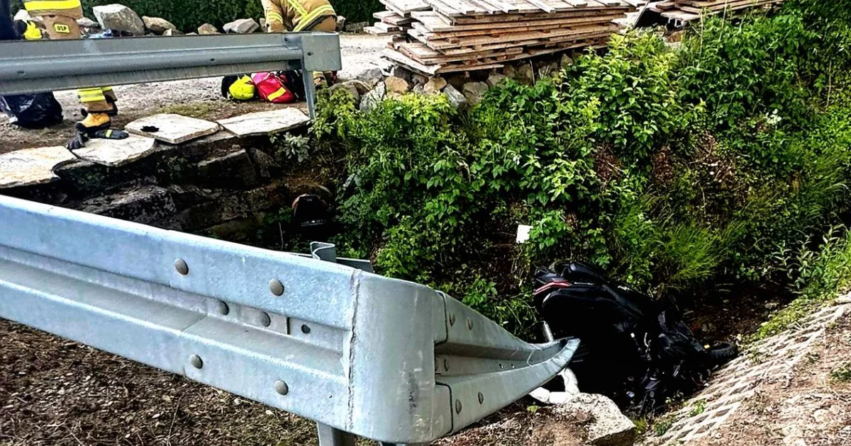 Śmierć 50-letniego motocyklisty