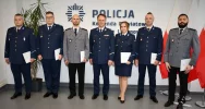 Awanse na wyższe stopnie służbowe w limanowskiej policji - zdjęcie 2