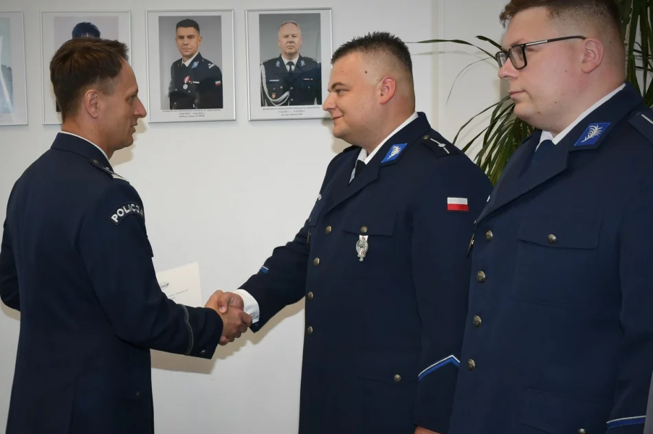 Awanse na wyższe stopnie służbowe w limanowskiej policji - zdjęcie 4