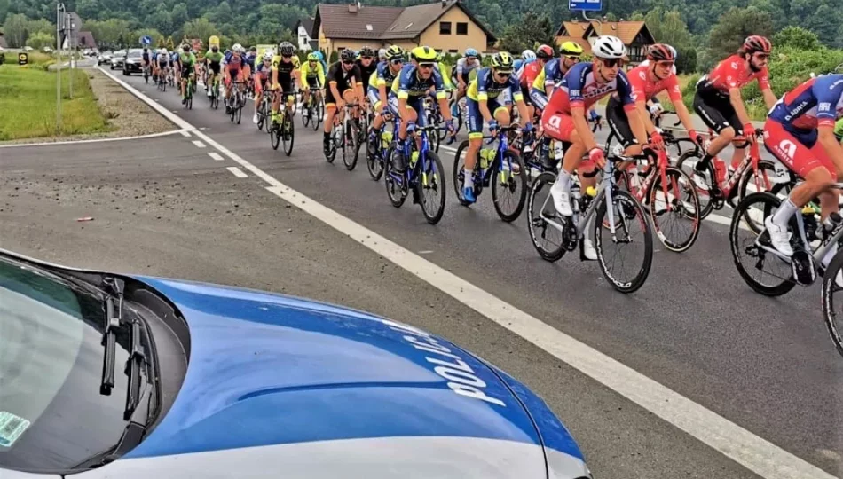 Utrudnienia w ruchu w powiecie limanowskim. Trwa 63. Małopolski Wyścig Górski - zdjęcie 1
