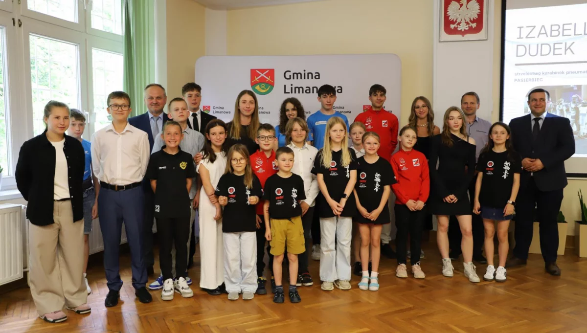 Wręczenie Nagród Wójta Gminy Limanowa za wysokie osiągnięcia sportowe w 2024r.