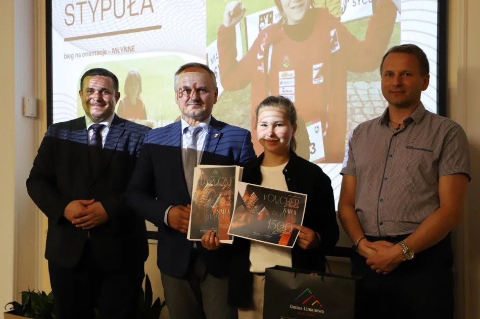 Wręczenie Nagród Wójta Gminy Limanowa za wysokie osiągnięcia sportowe w 2024r. - zdjęcie 4