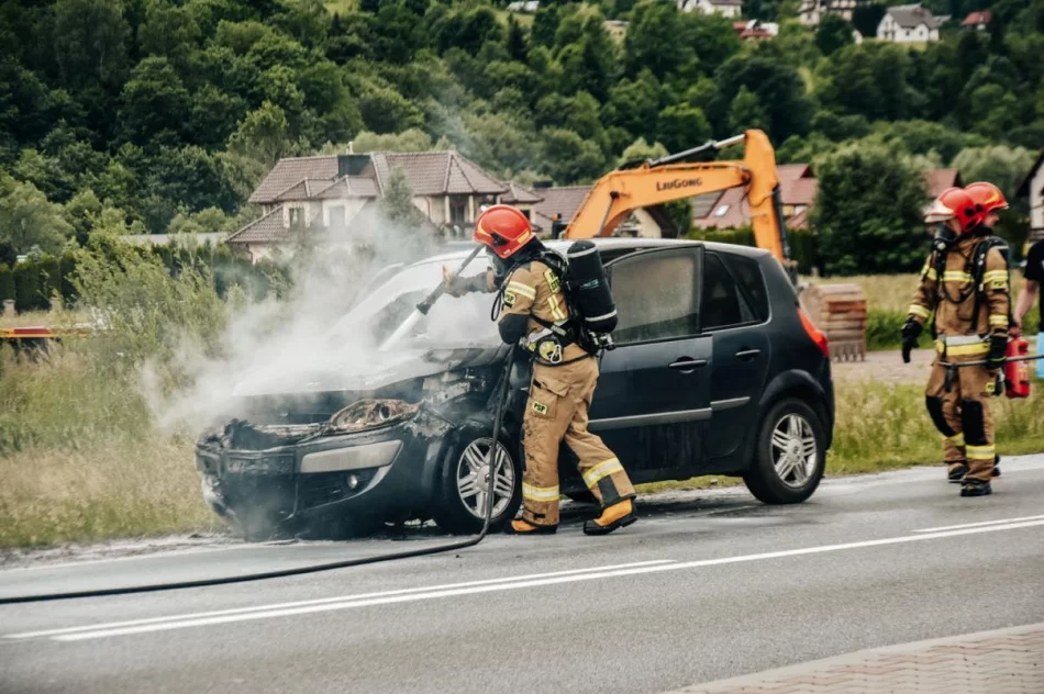 ​Pożar samochodu osobowego - zdjęcie 7