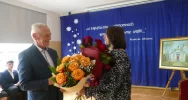 Uroczyste spotkanie z Krystyną Suchodolską-Olchawą w Szkole Podstawowej w Młynnem - zdjęcie 4