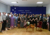 Uroczyste spotkanie z Krystyną Suchodolską-Olchawą w Szkole Podstawowej w Młynnem - zdjęcie główne