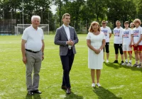 Uczcili historyczny awans do rozgrywek centralnych - zdjęcie główne