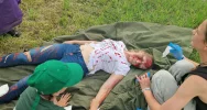 Biwak harcerski 5. DH „Dzieci Gór” z Zespołu Szkolno-Przedszkolnego Nr 1 - zdjęcie 3
