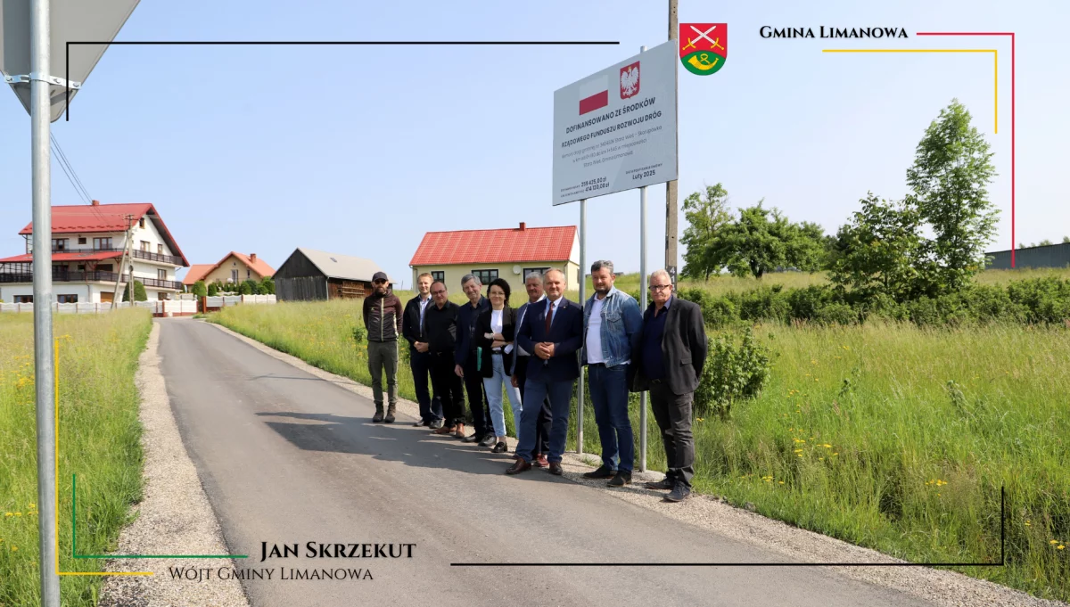 Odbiór końcowy drogi gminnej Stara Wieś – Skorupówka