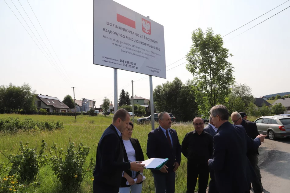 Odbiór końcowy drogi gminnej Stara Wieś – Skorupówka - zdjęcie 16