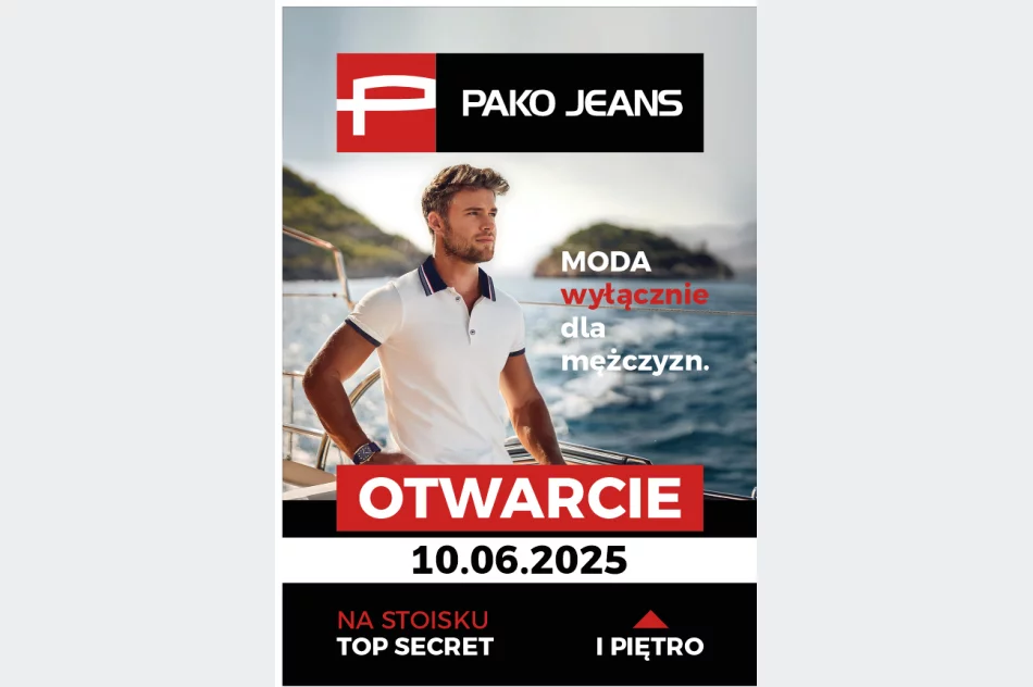 Nowość w Limanowej! Męska moda Pako Jeans już w Boss Centrum - zdjęcie 2