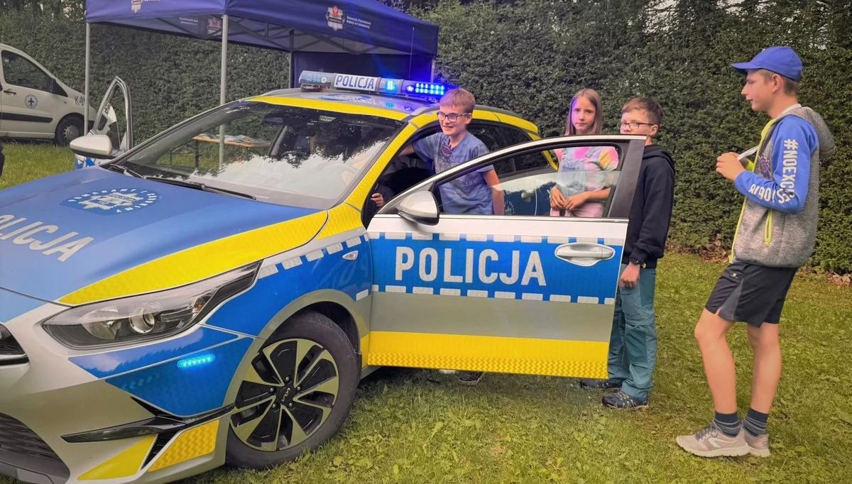 Dzień Dziecka w Żmiącej/fot.: Policja Limanowa