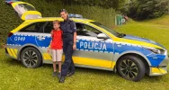 Policjanci na pikniku rodzinnym w domu dziecka - zdjęcie 3