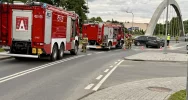 Zderzenie dwóch samochodów - zdjęcie 5