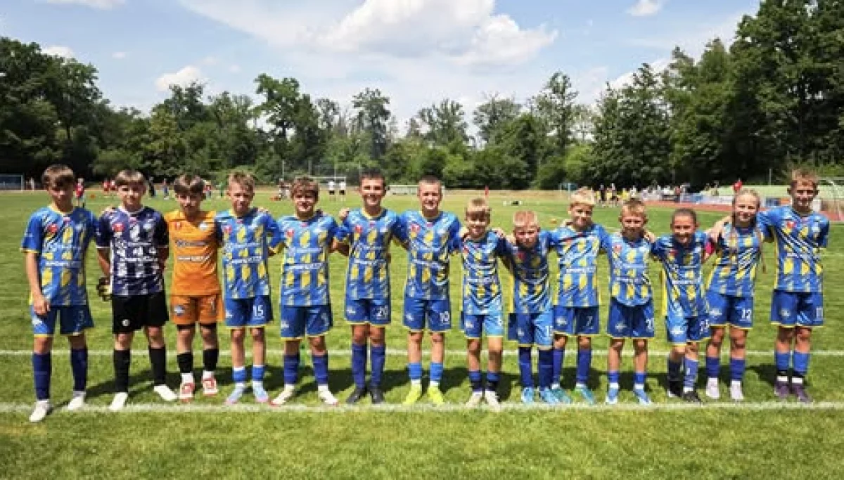 Młodzi zawodnicy na turnieju w Niemczech